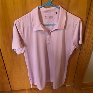 Columbia Lavender Polo Shirt